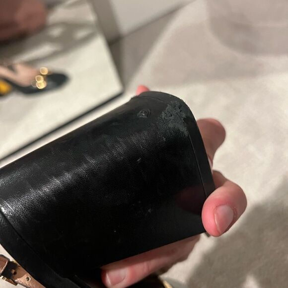 GUCCI MID-HEEL SLINGBACK WITH HORSEBIT - Picture 12 of 16